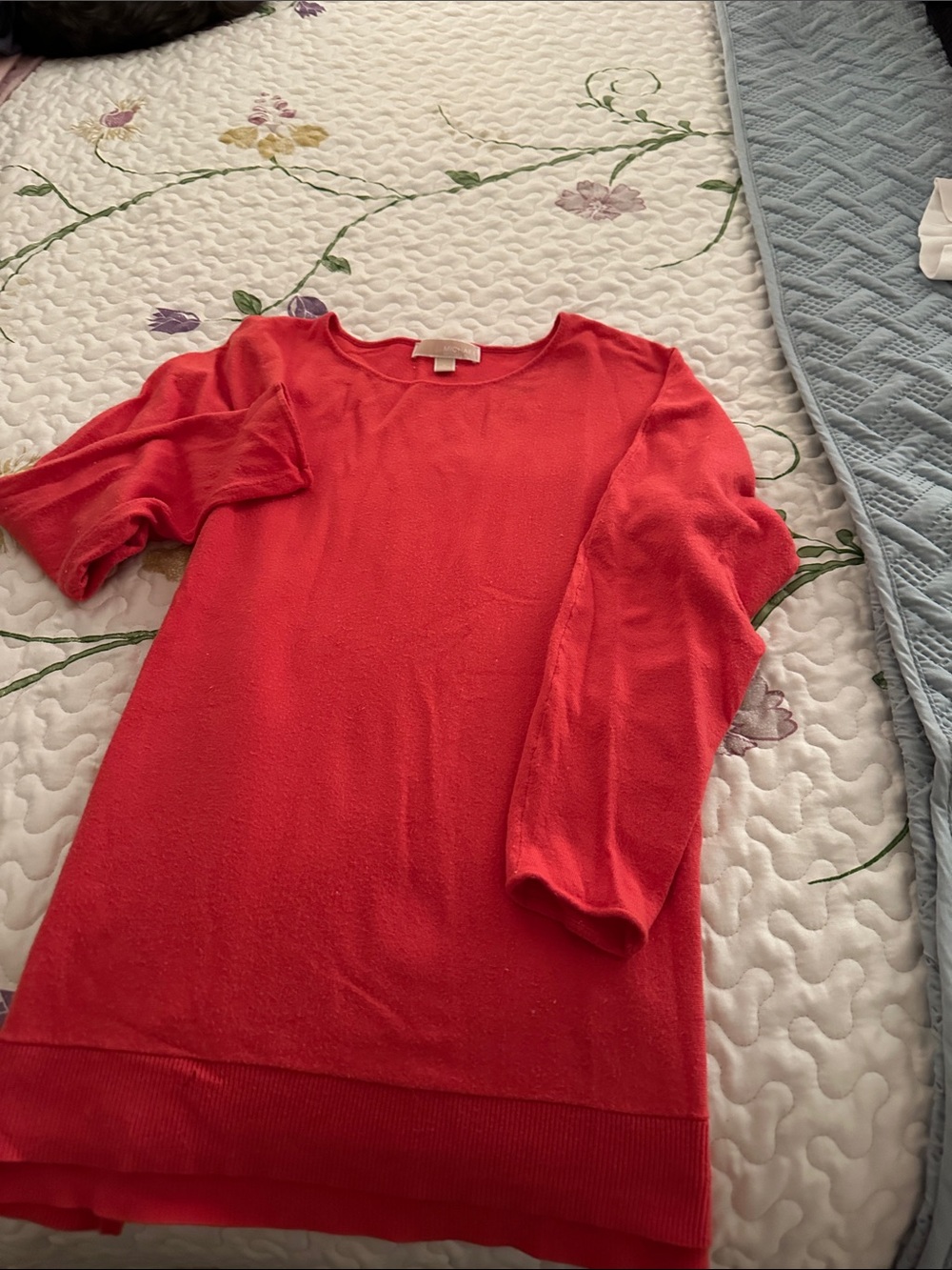 Michael Kors Peach Lightweight Sweater Top
